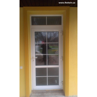 Замовити вхідні двері з алюмінію в магазин, кафе чи офіс